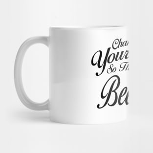 Change Your Future - Black Mug